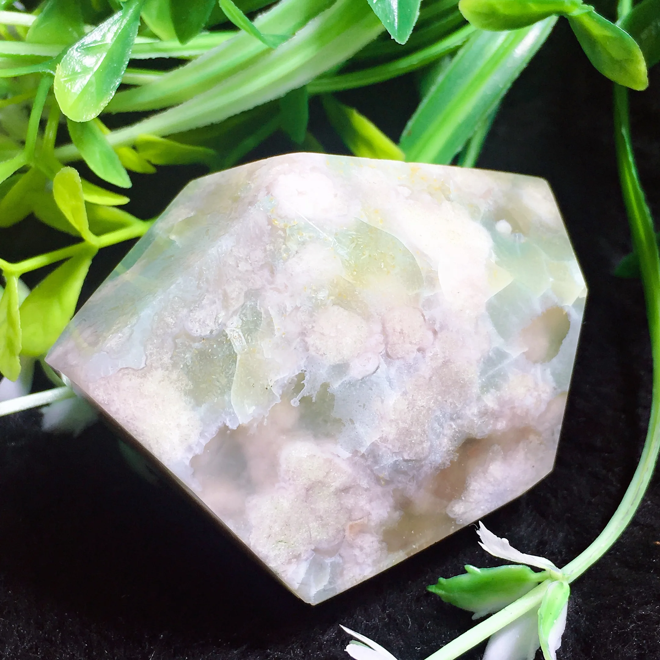 Green Flower Agate Freedom 2412