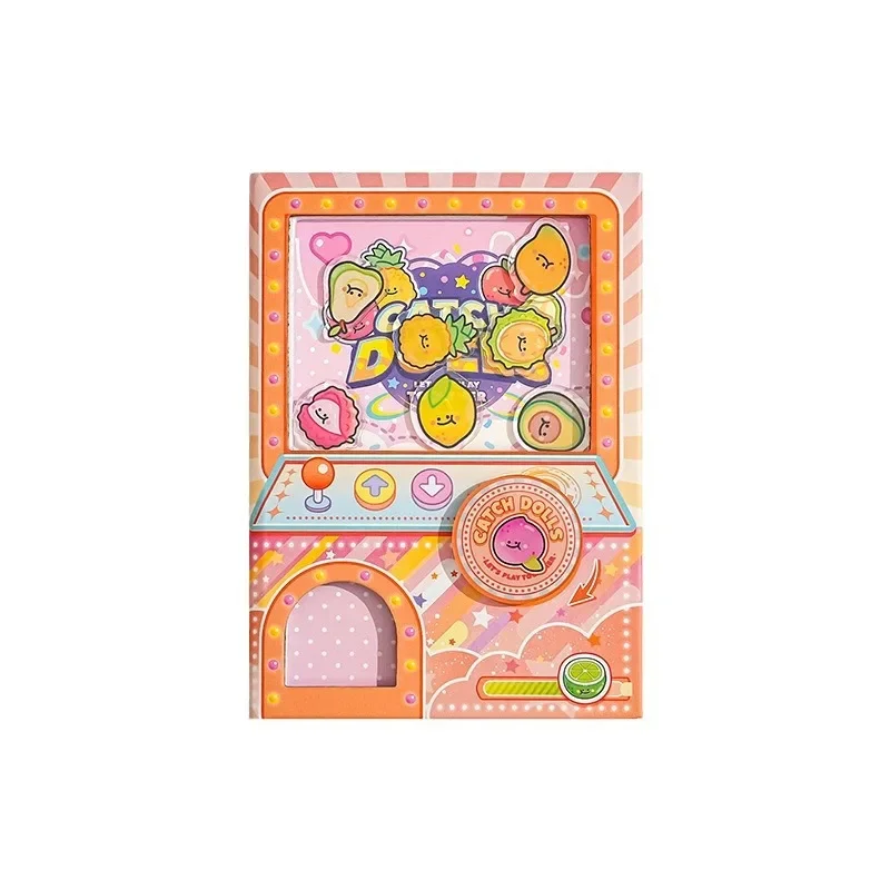 Creative Fruit Twisted Egg Organ Book High Value Full-color Cute Notepad DIY Cartoon Students Portable Notebook 6