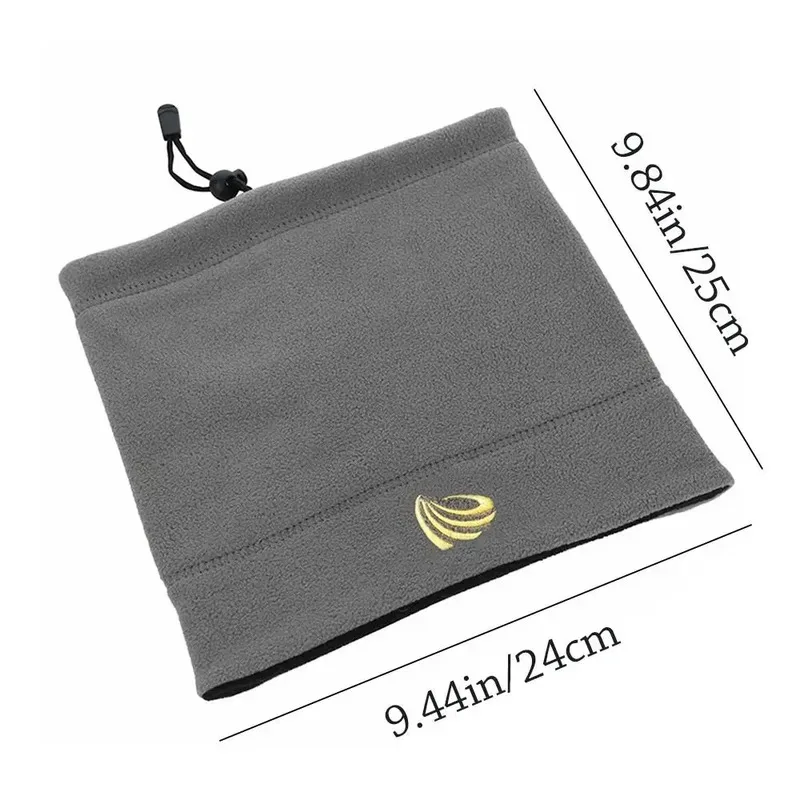 4/2/1pcs Winter Polar Fleece Half Face Mask Warm Scarf Face Cover For Men & Women Outdoor Ski Tube Scarf