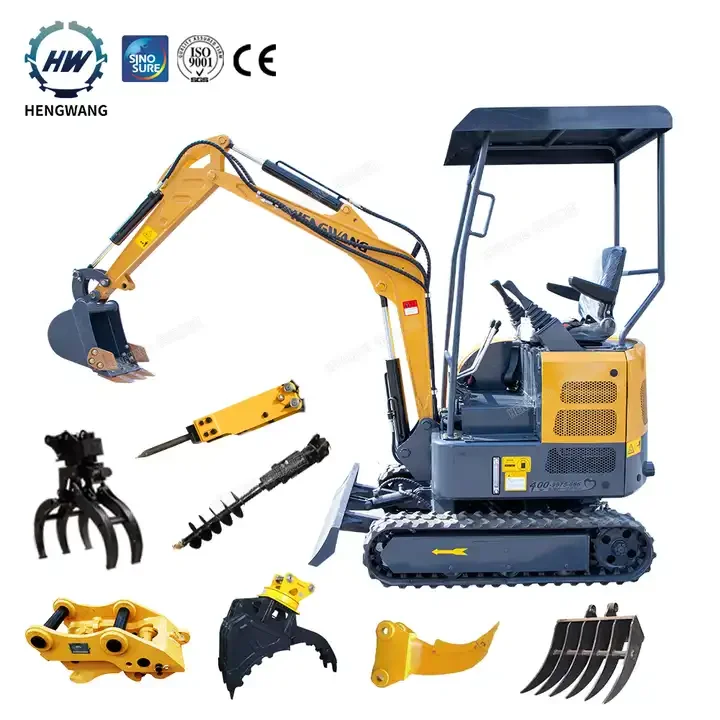 

New Price 1.5Ton 1.7 2 Ton Mini Excavator Digging Hydraulic Small Micro Digger Hine Prices For Sale