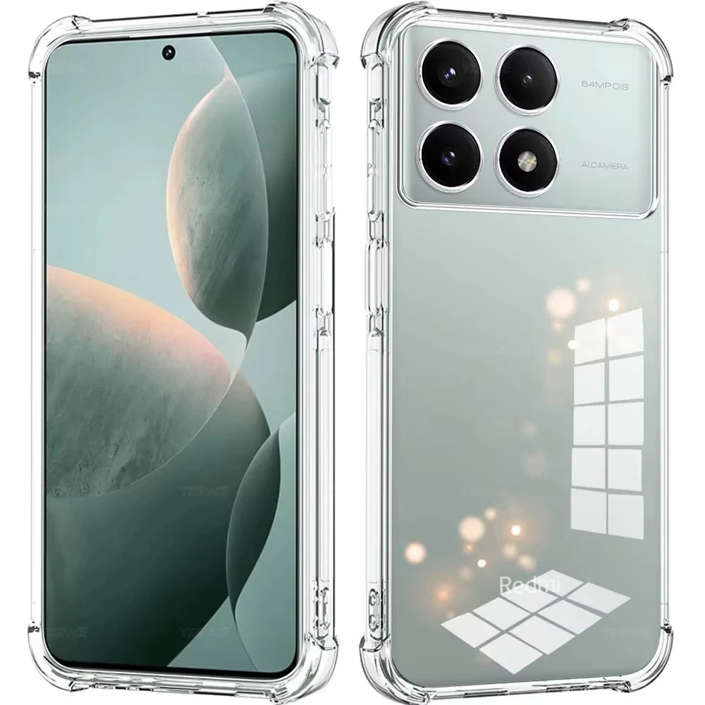 Shockproof Soft Silicone Airbag Clear TPU Phone Case