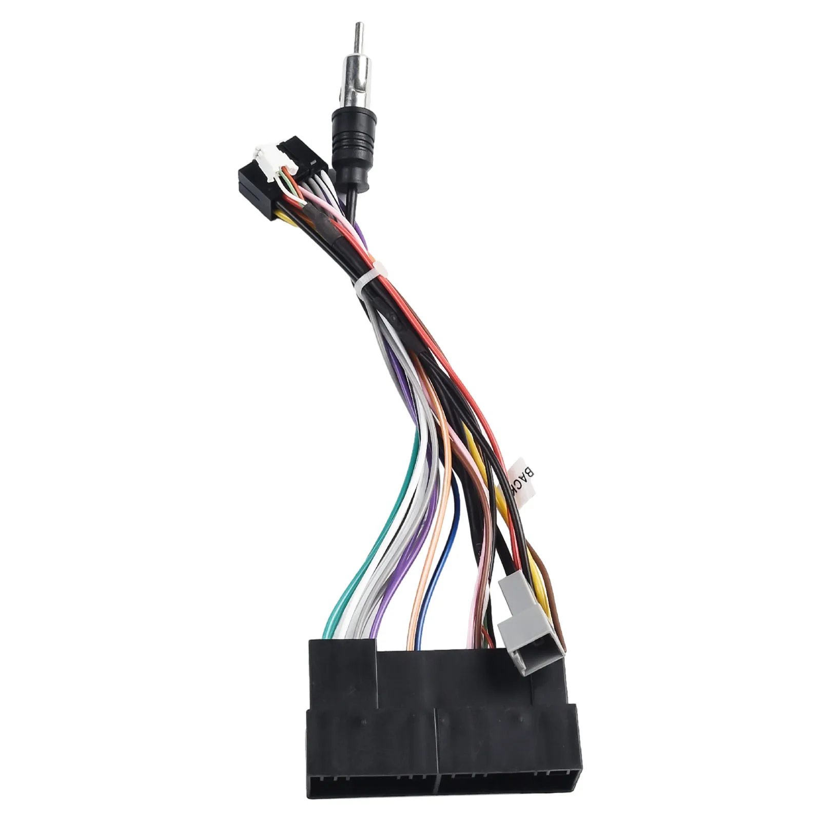 

2Pcs Car Radio Power Harness W/Antenna Adapter 16Pin For Hyundai IX35 For Kia Wiring Connector Adapter Cable Replacement