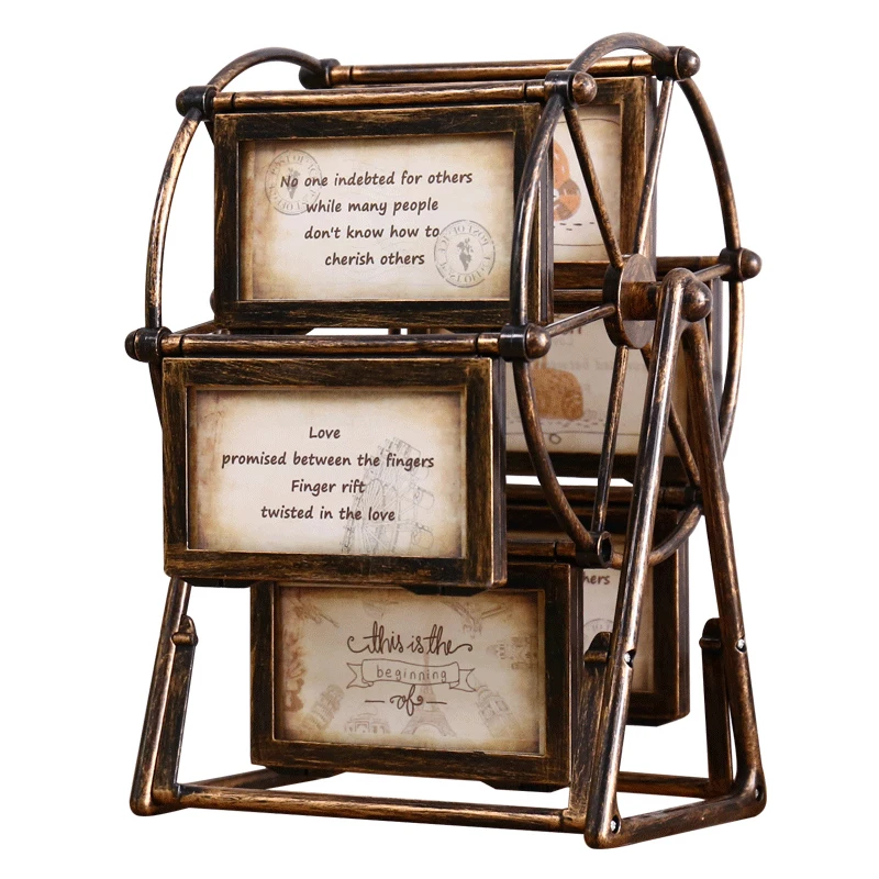 American Ferris Wheel Photo Frame Decoration Creative Home Decoration Table Wine Cabinet Tv Cabinet Room Bedroom Decoration