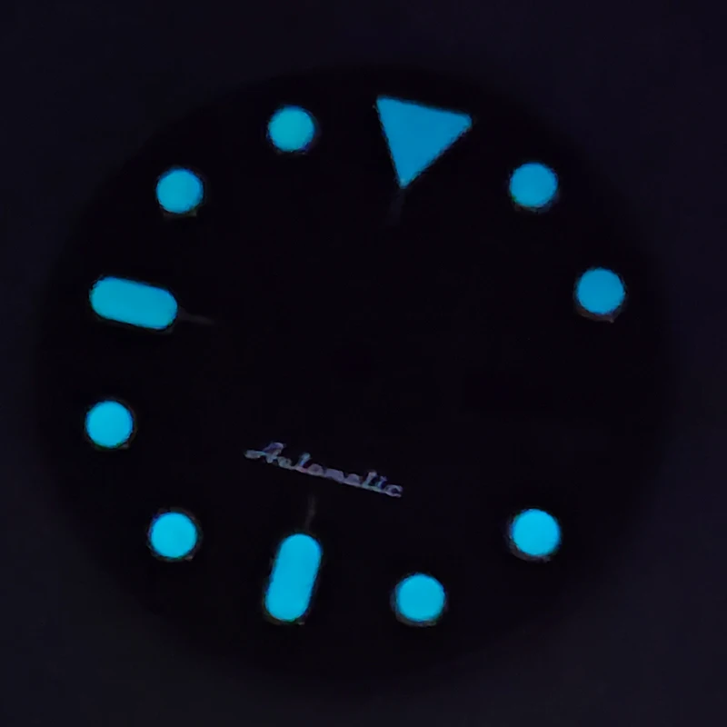 Blue Green Luminous Watch Dial Hour Indices Markers For Sub GMT Men's Watch Dial Accessories Aftermarket Replacemen