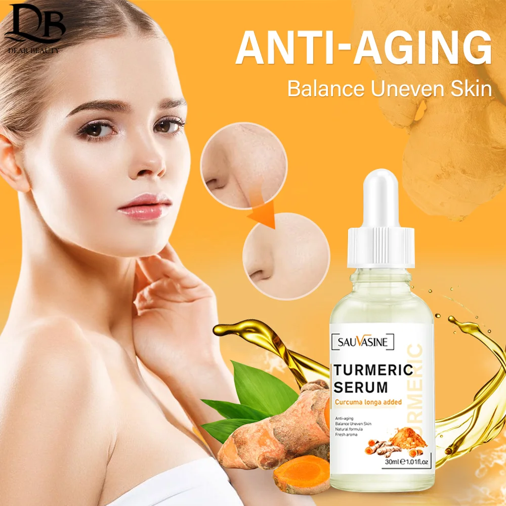 30ML Turmeric Lemon Oil for Skin Glow To Lightening Acne Dark Patches