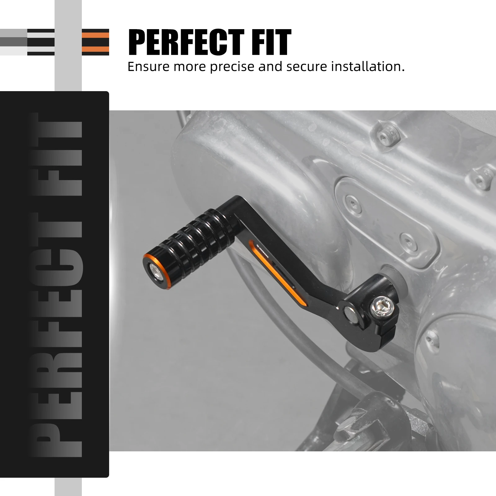 Für Harley Forty Eight XL1200X 2010-2019 Schalthebel Für Harley Sportster 1200 Custom 2004-2020 Eisen 883 XL883N 2009-2019 – Detail 3
