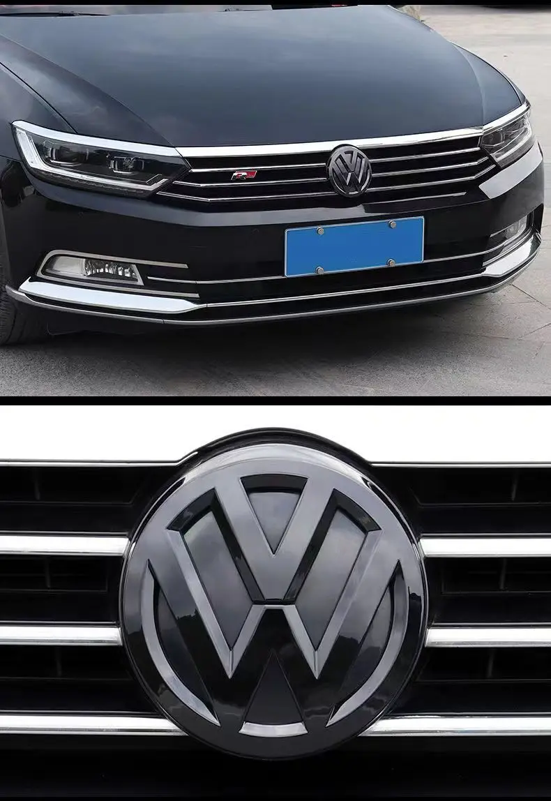 전면 및 후면 그릴 엠블럼 배지 로고, VW 폭스바겐 골프 7 MK7 GTI 자동차 스타일링 커버