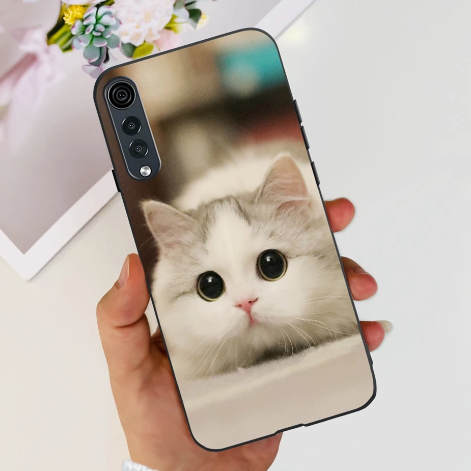 Stylish Painted Silicone Soft Phone Case - 6.8'' Bumper Cover, Compatible with LG Velvet 5G
