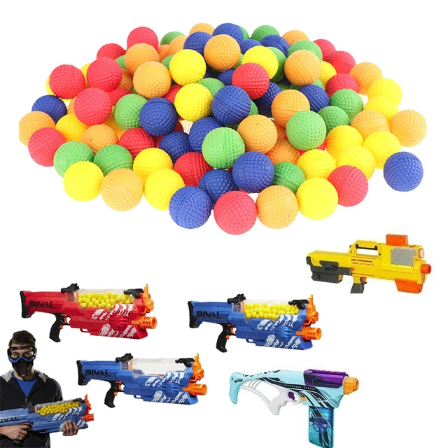 Mix Color Bullets Ball for Nerf Rival Zeus Apollo Round Bullets