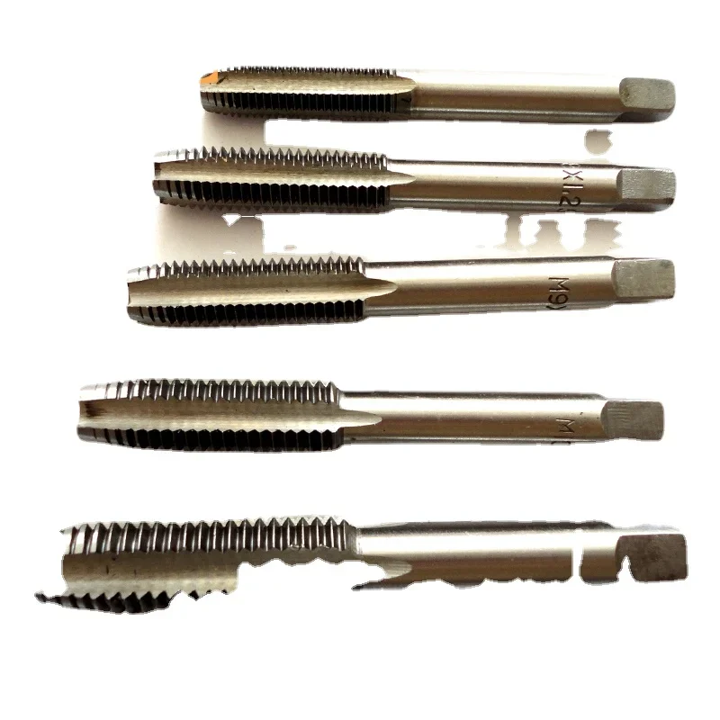 

HSS Machine Screw Thread Metric Plug Tap Screw Taps 3mm 4mm 5mm 6mm 8mm M3-M8 Power Screw Tap Drill