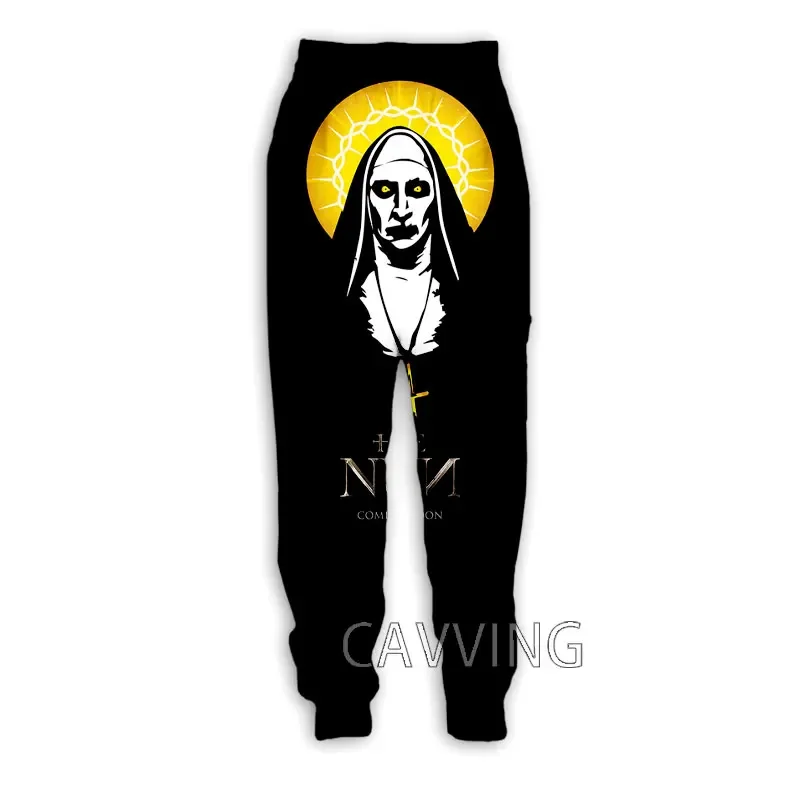 Description Picture 3 of itemNew Fashion  Movie The NUN  3D Printed Casual Pants Sports Sweatpants Straight Pants Sweatpants Jogging Pants Trousers  P02