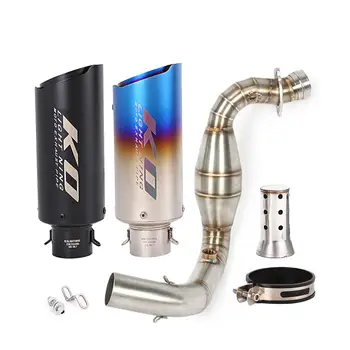 For BMW G310GS G310R Until 2023 Full Exhaust System Header Link Pipe Slip On 51mm Mufflers Motorcycle Escape Baffle DB Killer