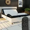 Adjustable Bed Base Frame with Head and Foot Incline, Wireless Remote Control, Easy Assembly, and 10 Year Warranty 1