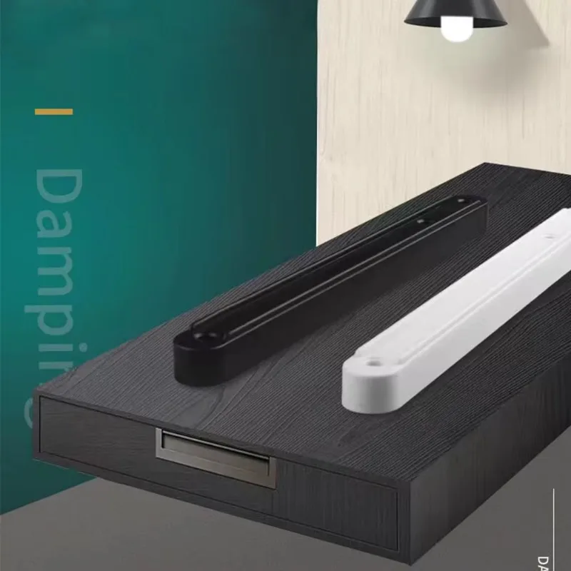 Plastic Slides Keyboard Cabinet Cupboard Drawer Runners Drawer Slide Buffer Furniture Slide 2 Items drawer slides