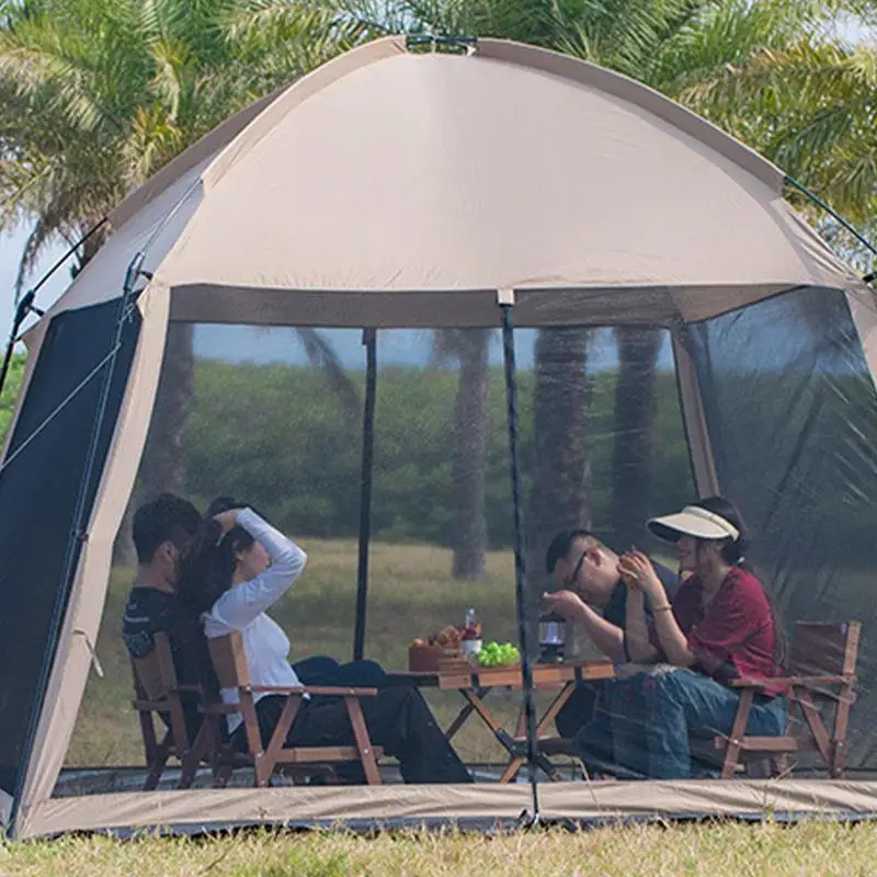 Outdoor Screen Tent Instant Screen Party Tent With Mesh Side Walls
