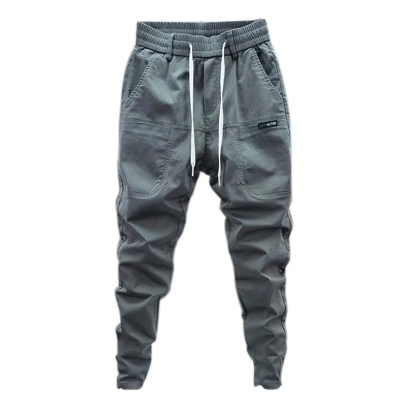 

Cargo Pants Male Casual Harem Trousers Hip Hop Fashion Sweatpants Summer Harajuku Pants Men Streetwear Cotton Joggers Plus Size