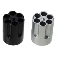 Soccer Pen Holder Creative Gun Cylinder Shaped Multifunctional Metal Storage Box Portable Pencil Stand Painting Brush Pen Hole 1