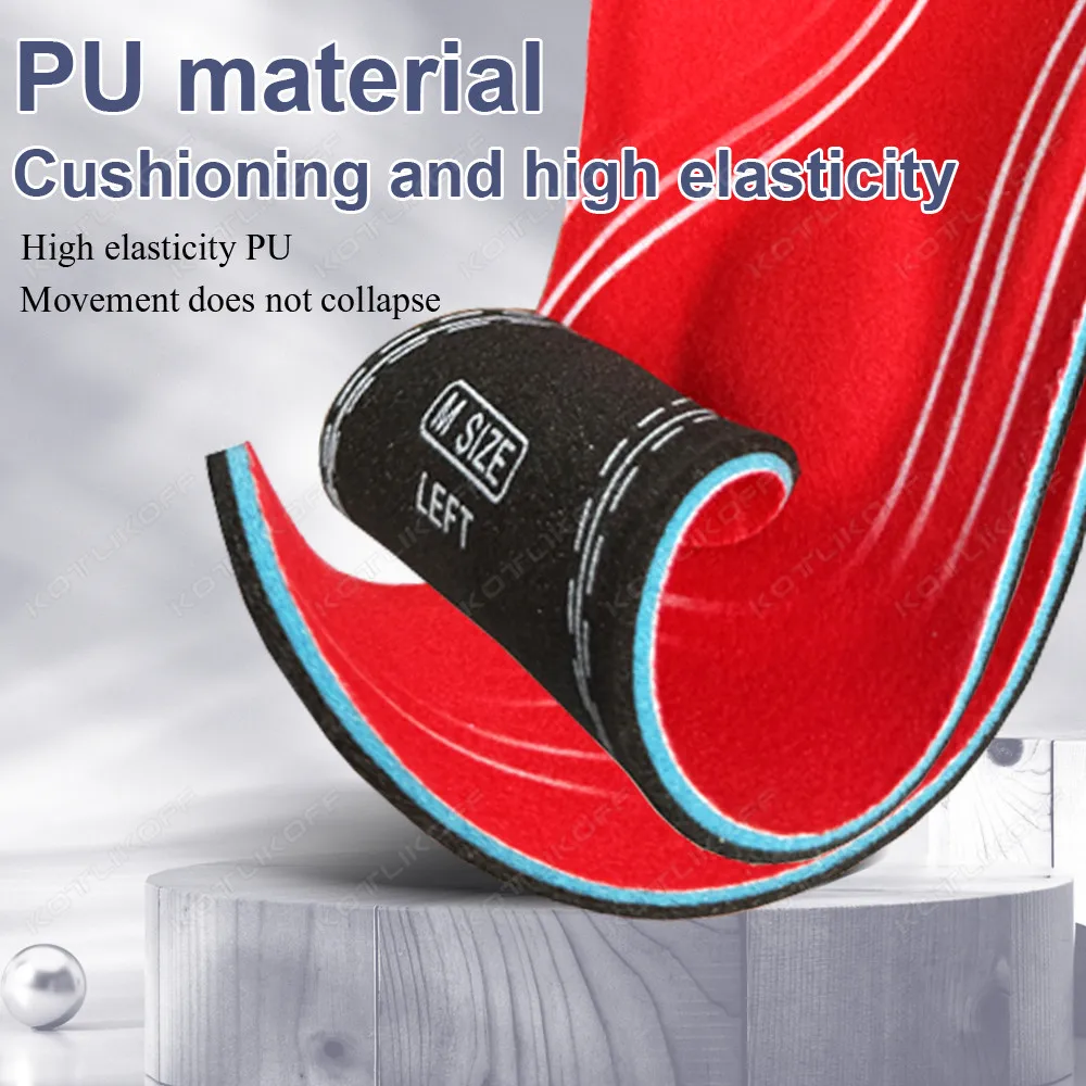 New Orthopedic Insoles Orthotics Flat Foot Health Sole Pad Insert Arch Support Pad For Plantar Fasciitis Feet Care Insoles