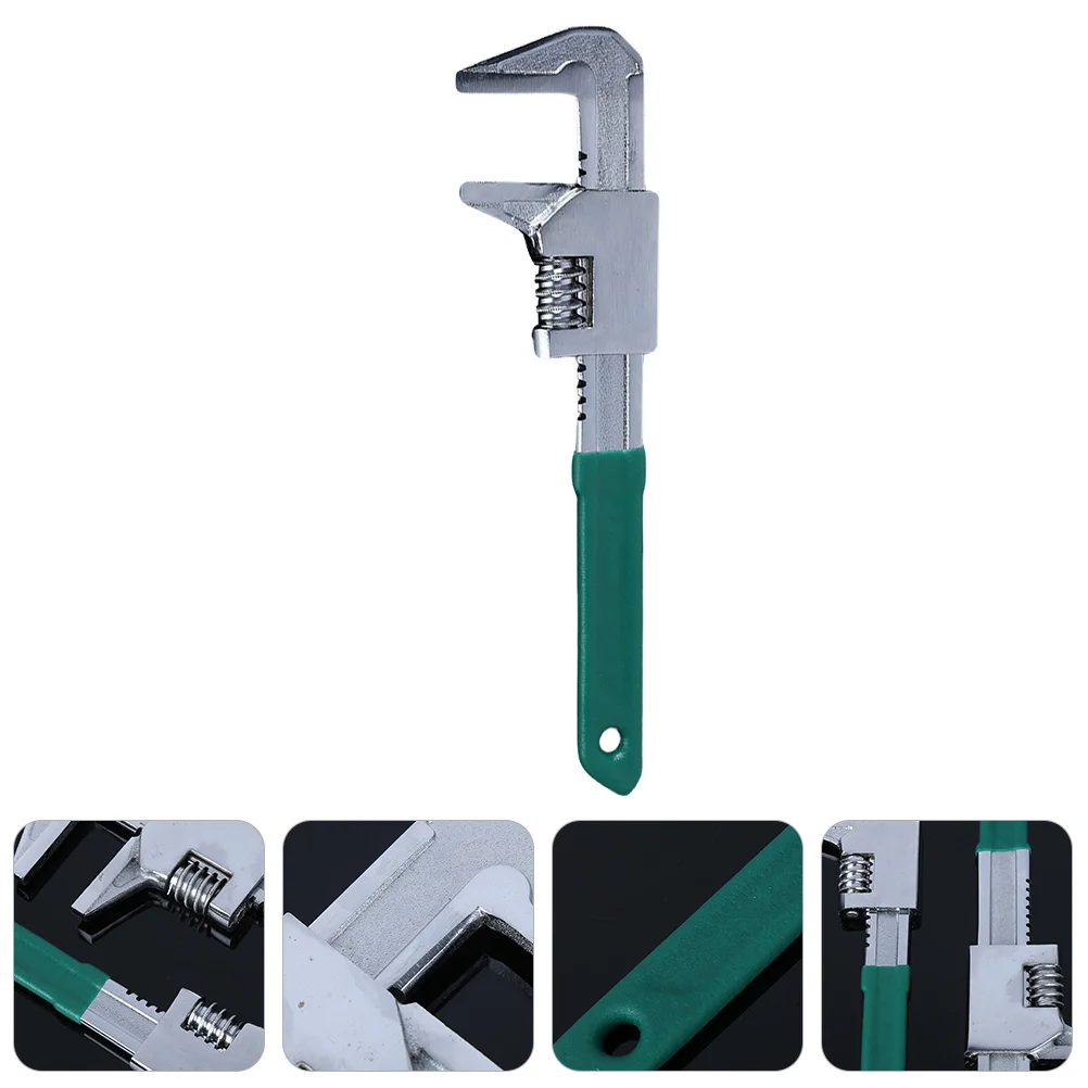 

Water Pump Pliers F-type Wrench Plumbing Adjustable Spanner Wrenches 45 # Steel Right Angle