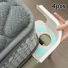 4pcs/set Bed Sheet Fixing Clip Invisible Bed Cover Fastener Quilt Sheet Straps Holder Clip Non-slip Fixing Device Bedsheet Clips 1