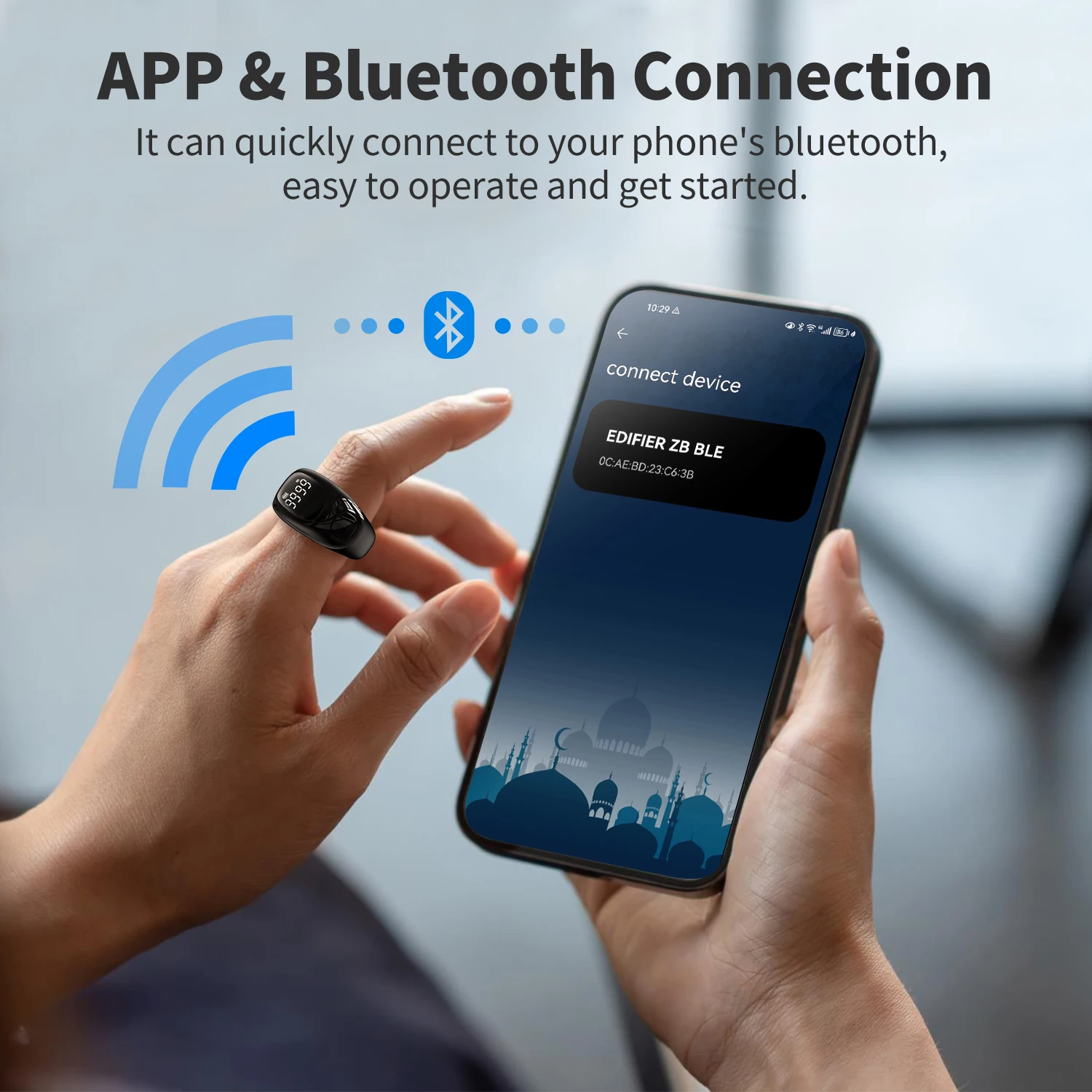 عداد تسبيح رقمي مقاوم للماء