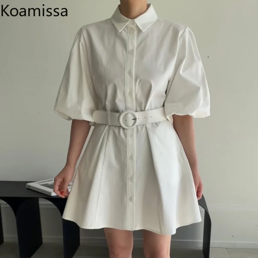 Рисунок 6 - Женское однотонное офисное платье Koamissa