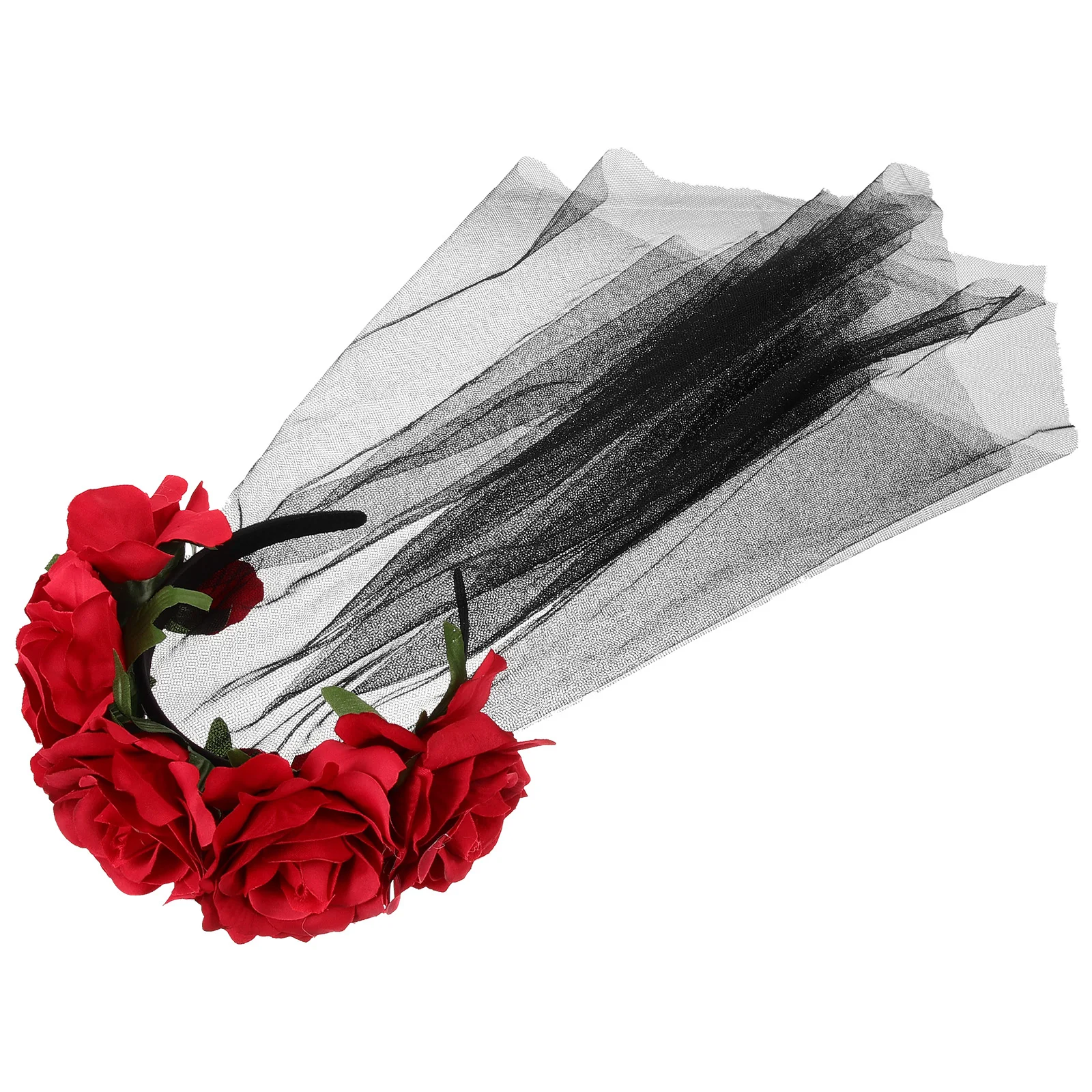 

Halloween Headband Miss Women's Hair Bands Lace Headbands Flower Accessories Cosplay Headwear