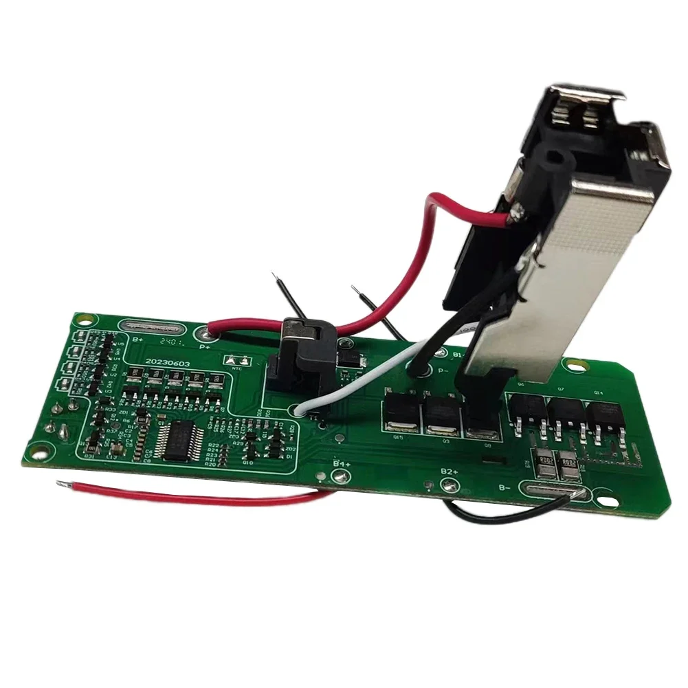 Li-Ion Lithium Battery Charger PCB Protection Board For 18V P108 RB18L40 Li-Ion Battery Protection Board Batteries Parts