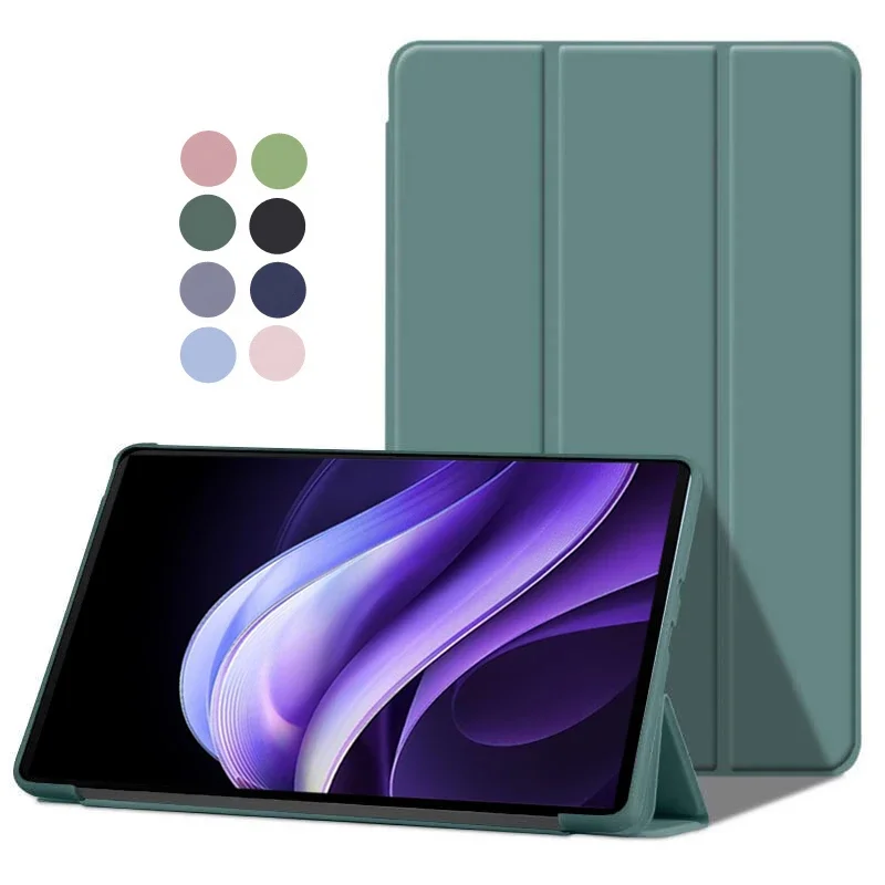 Elegant 12.1 Leather Flip Magnetic Soft TPU Back Tablet Cover