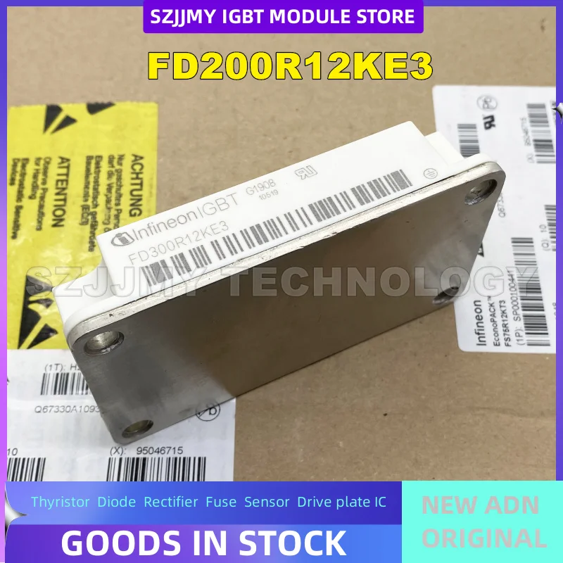 

FD200R12KE3 FD300R12KE3 FD400R12KE3 FF200R06KE3 FD300R12KS4 NEW ORIGINAL IGBT Module IN STOCK