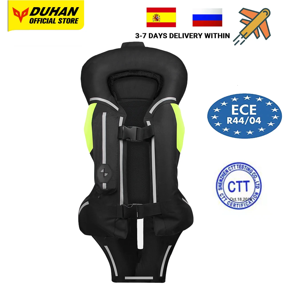 New Reflective Vest Moto Air-Bag Vest Airbag Moto Giubbotto Di Sicurezza Riflettente Professionale Advanced Air Bag Abbigliamento Riflettente