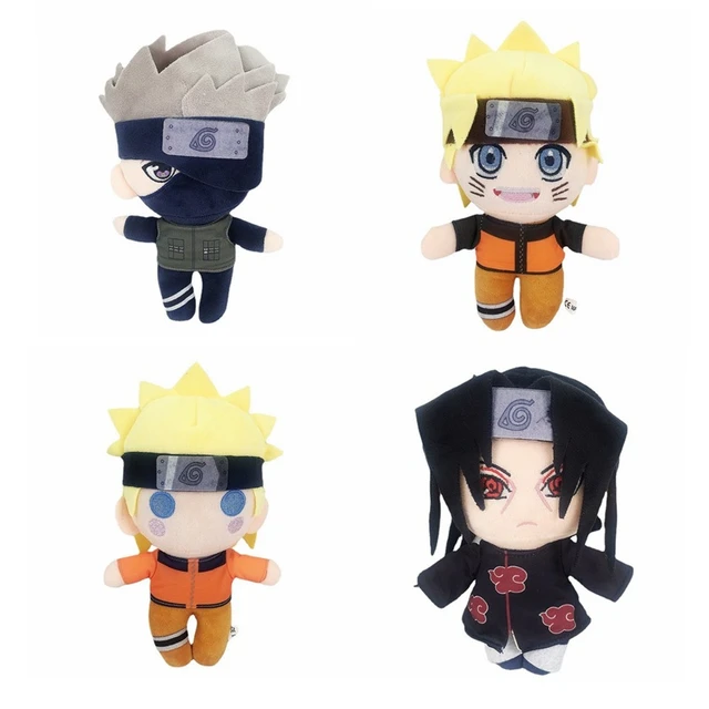 28cm naruto brinquedos de pelúcia naruto uzumaki dos desenhos animados  bonito anime figura modelo brinquedos de pelúcia meninos crianças presentes  de natal - AliExpress