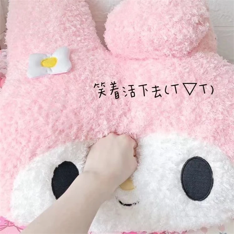 Plush Toys 40*50cm Kawaii Sanrio Plush Pillow Kuromi My Melody Cartoon Anime Doll for Kids