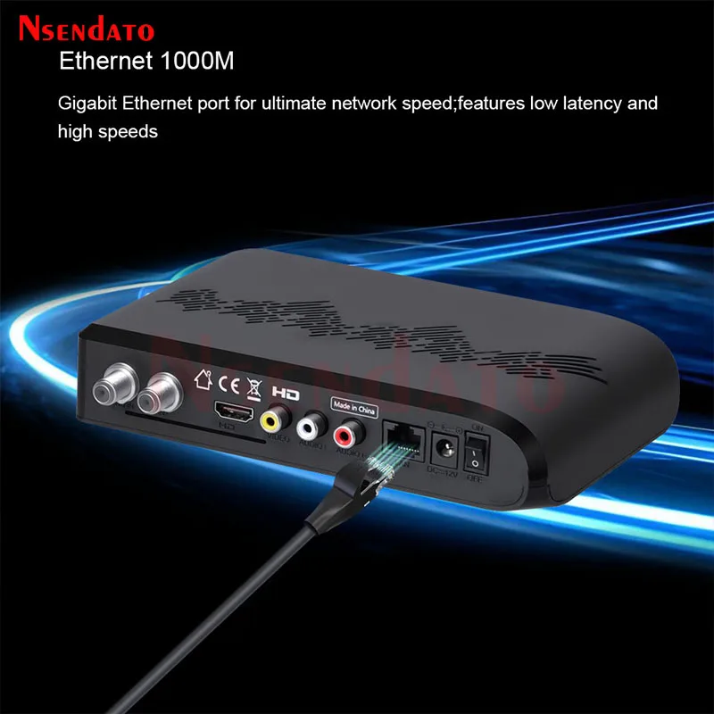 FREESAT V8 Ultra 4K UHD DVB-S2X/S2/S/T2/T/C Satellite TV Receiver PAL/NTSC TV Decoder Support H.265 1000M Wifi LAN USB Dongle