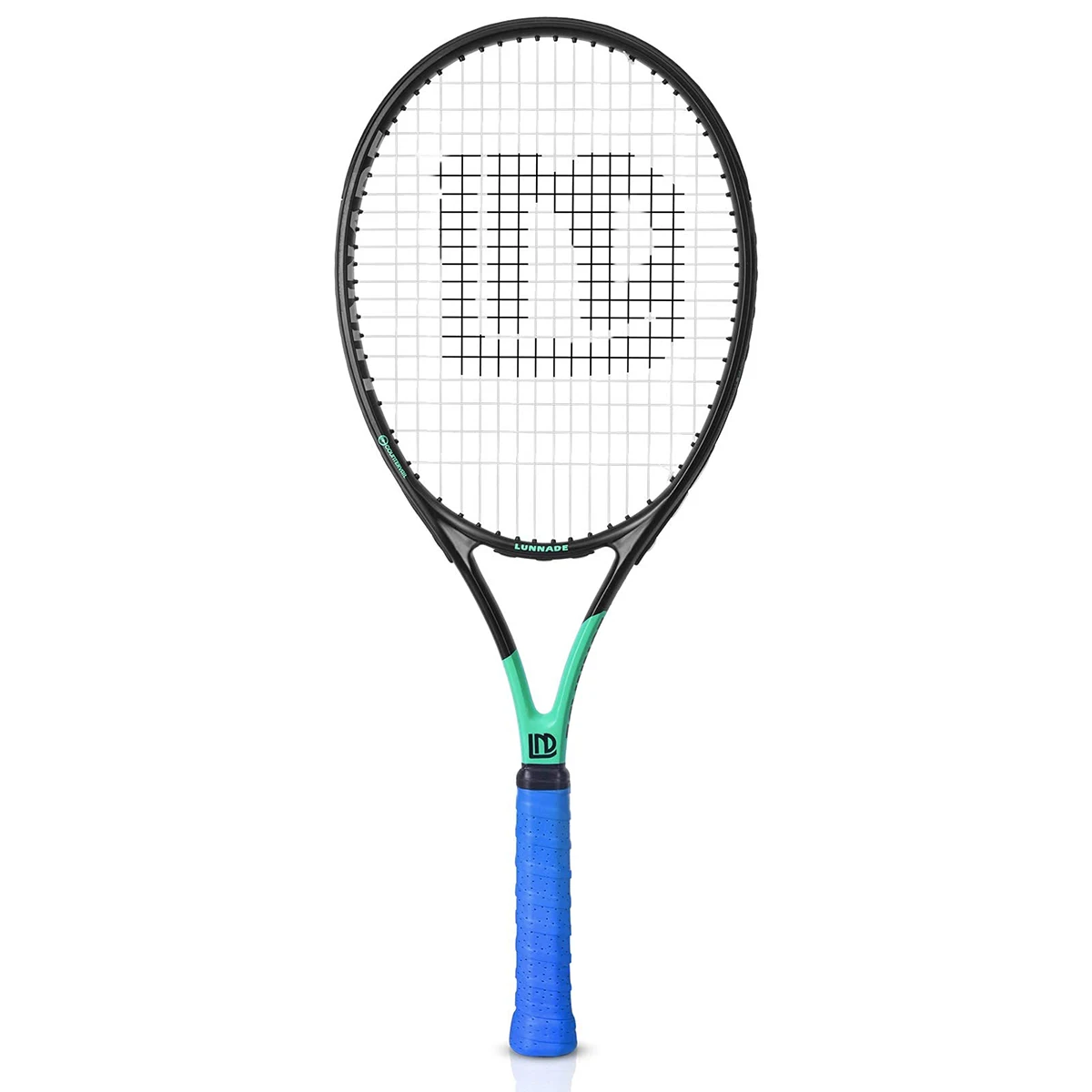 Carbon Fiber Tennis Racket with Bag Lightweight Design Beginners Adults Training Professional Matches ALPSPORT