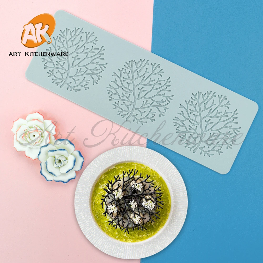 Flower Wreath Silicone Cake Lace Mold Cake Decorating Tool Border Decoration Lace Mold kitchen Baking Tool Bakeware