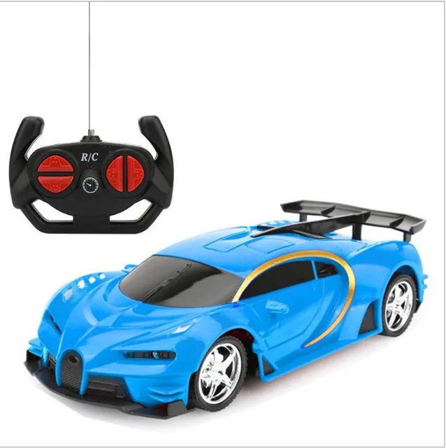 RC Four-way 1/18 Remote Control Car with Led Lights Charging Off-road Racing Electric Boy Toys for Children Outdoor Birthday Toy 2