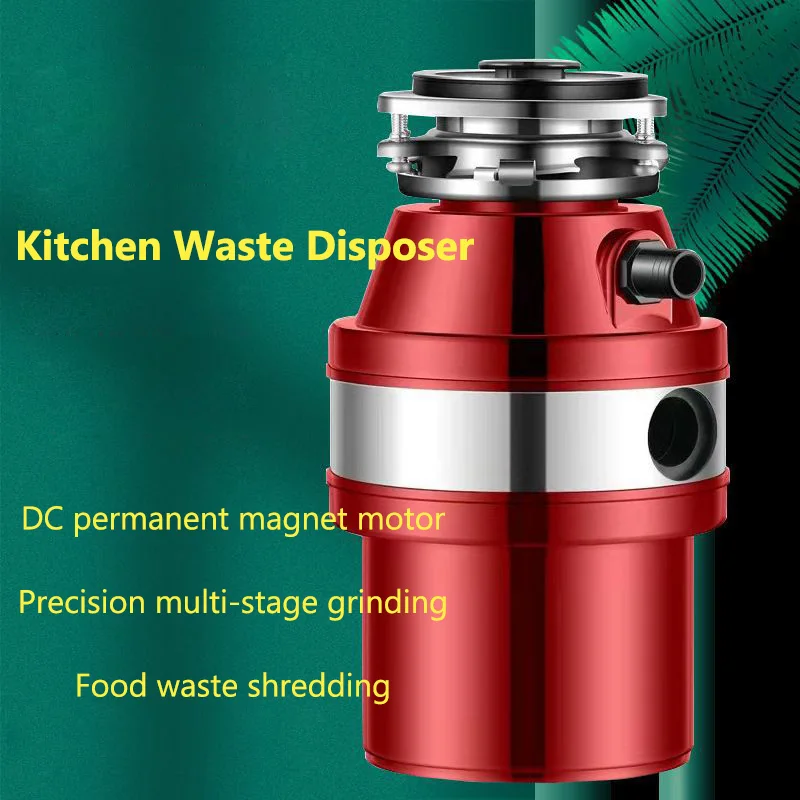 食品廃棄物処理シュレッダー,560W,家庭ごみ処理,ステンレス鋼グラインダー,10年間の保証 AliExpress