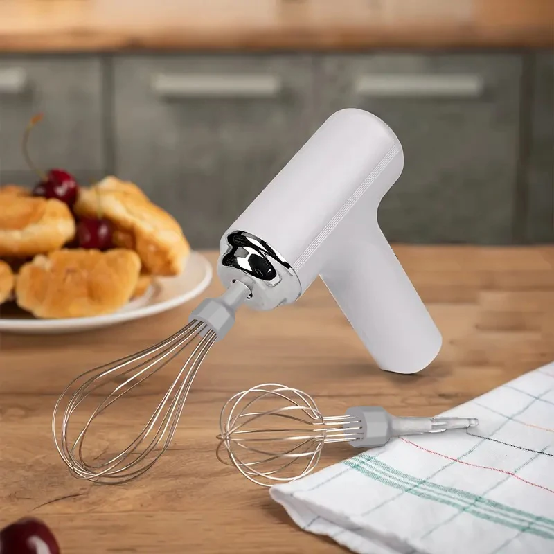 Electric mixer Milk foaming machine Cream mixer 3-speed hand-held egg beater foam machine Kitchen mixing tool 5