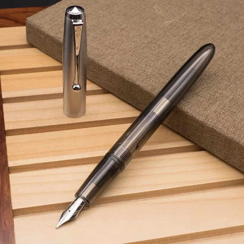 Jinhao 51A Fountain Pen Transparent Color Luxury Elegant EF/F Nib Calligraphy Writing Ink Pen Office School Supplies Stationery 2
