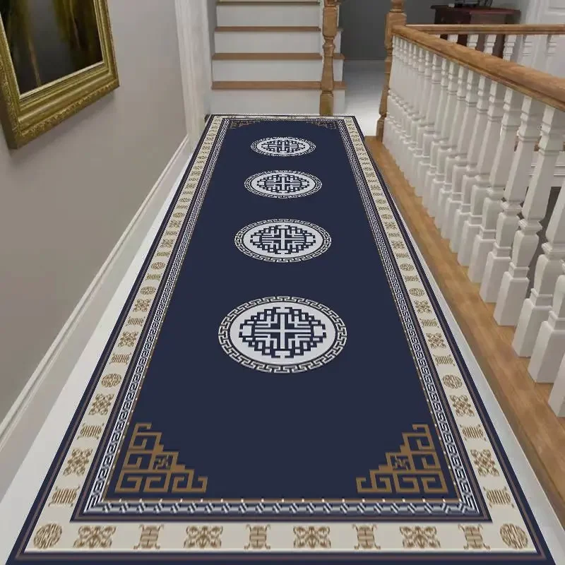 

Simple Long Corridor Carpet Hotel Hallway Aisle Rug Home Office Stair Carpet Bedroom Kitchen Floor Mat Decorative Entrance