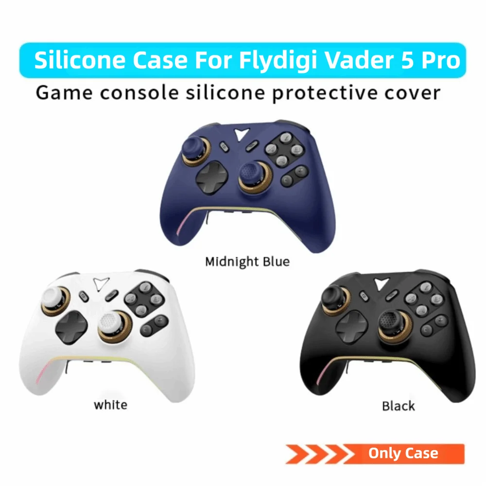 Soft Silicone Game Controller Protective Case Anti Drop with Joystick ...