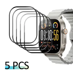Ultra - Thin HD Clear 46MM 3D Curved Screen Protector Film for Realme Watch 2Pro (5pcs)