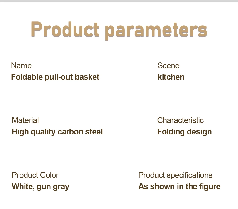 Foldable Pull Out Cabinet Organizer With Wooden Handle Kitchen Storage Sliding Drawer Spice Jars Storage Rack Kitchen Organizer