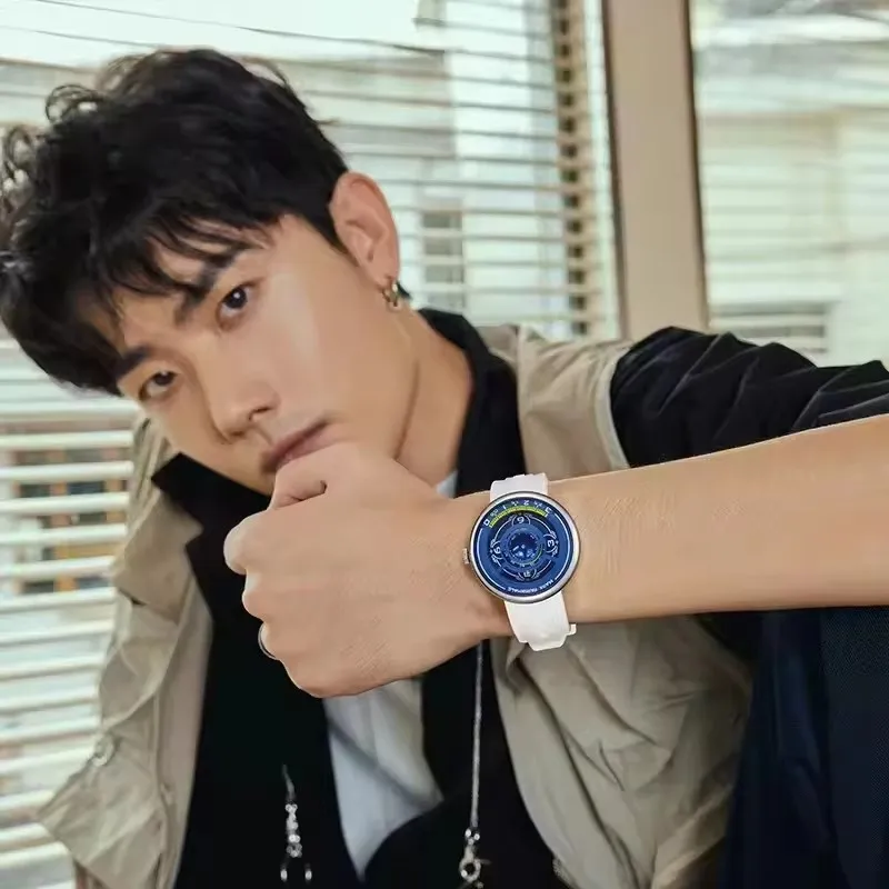 مارك Fairwhale 5990 ساعة كوارتز عصرية للرجال تصميم...