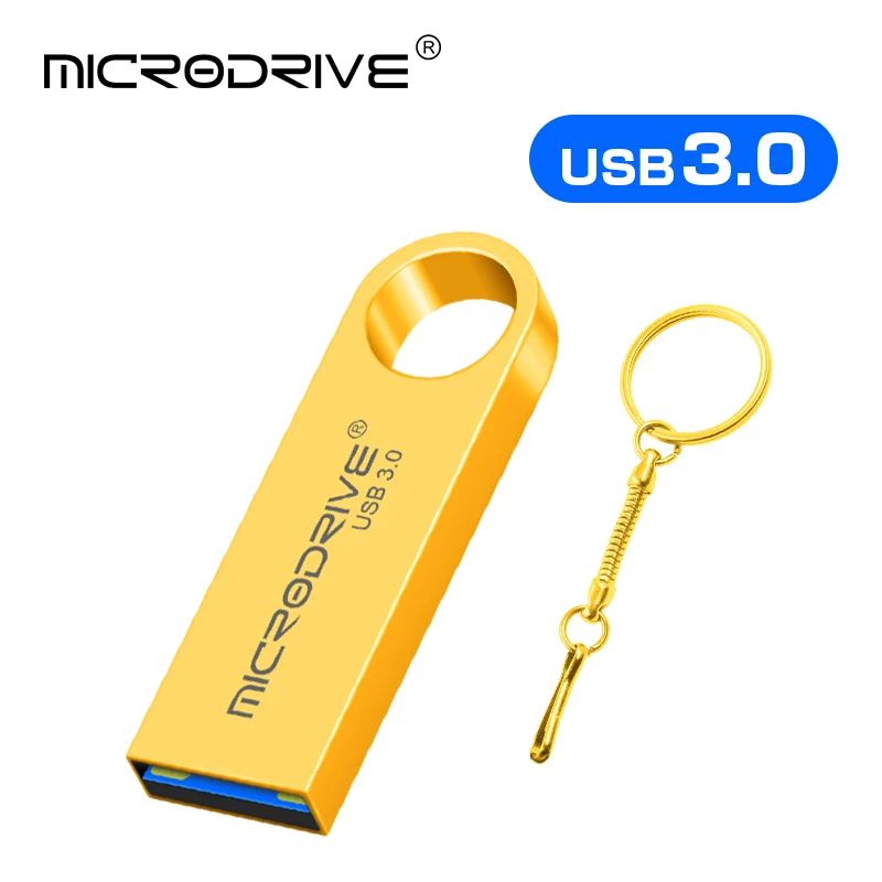 High-Speed Portable USB Flash Drive - 128GB/64GB/32GB/16GB, Plug & Play Memory Stick