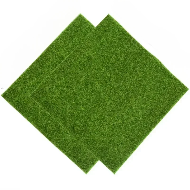15/30cm Artificial Grassland Simulated Lawn False Moss False Tturf Small Court Landscape Scene Layout Decoration Plant Decor