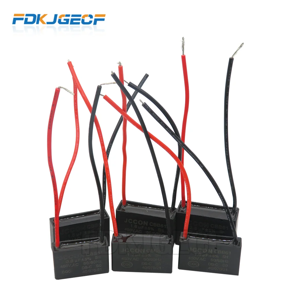 Cbb61 450V 0.8Uf ~ 20Uf Capacità Di Avviamento Condensatore Ventola Ac Igmonrq 450V Cbb Condensatore Di Funzionamento Del Motore