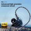 iKKO OH10S Wired Earphone HIFI Headphones 18Ω 106dB 20-40KHz Photochromic Glass Headset Music Earbuds In Ear Monitor 1