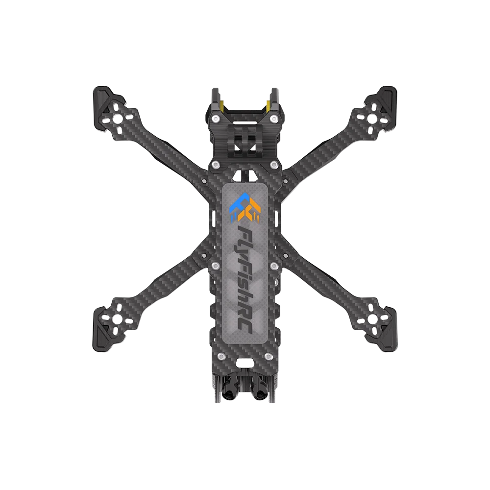 Cadre FPV Volador VX3 & VX3.5 3-3.5 pouces O4 - Noir/Jaune